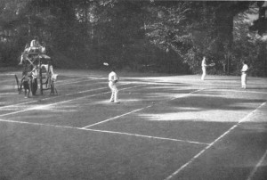 Tennisplätze, 1913
