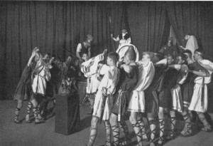 1928 Theateraufführung von „Aias“ in griechischer Sprache